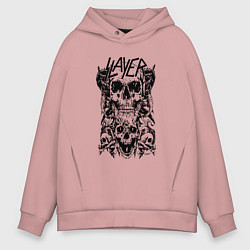 Мужское худи оверсайз Slayer Skulls