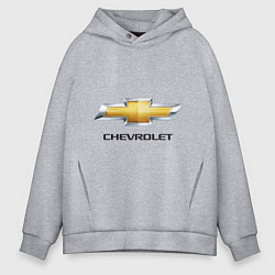Мужское худи оверсайз Chevrolet логотип