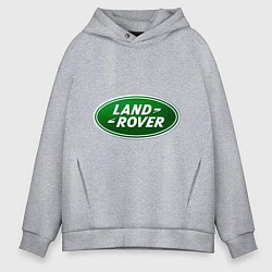 Толстовка оверсайз мужская Logo Land Rover, цвет: меланж