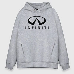 Мужское худи оверсайз Infiniti logo