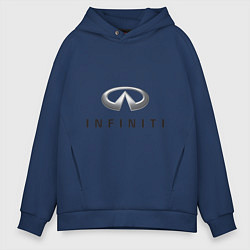 Мужское худи оверсайз Logo Infiniti