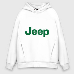 Мужское худи оверсайз Logo Jeep