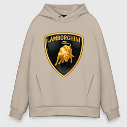 Мужское худи оверсайз Lamborghini logo