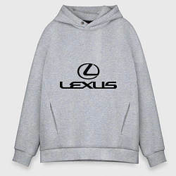 Мужское худи оверсайз Lexus logo