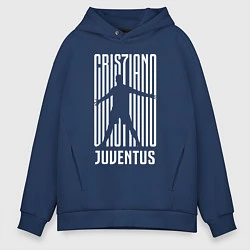 Мужское худи оверсайз Cris7iano Juventus