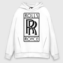 Мужское худи оверсайз Rolls-Royce logo