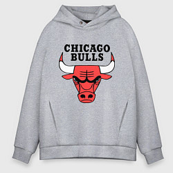 Мужское худи оверсайз Chicago Bulls