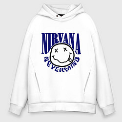 Мужское худи оверсайз Nevermind Nirvana