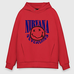 Мужское худи оверсайз Nevermind Nirvana