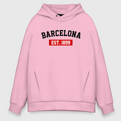 Мужское худи оверсайз FC Barcelona Est. 1899