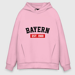 Мужское худи оверсайз FC Bayern Est. 1900