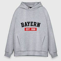 Мужское худи оверсайз FC Bayern Est. 1900