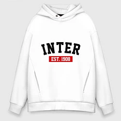 Мужское худи оверсайз FC Inter Est. 1908