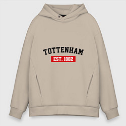 Мужское худи оверсайз FC Tottenham Est. 1882