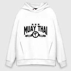 Мужское худи оверсайз Muay thai boxing