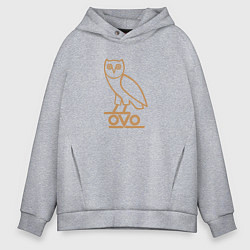 Мужское худи оверсайз OVO Owl