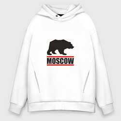 Мужское худи оверсайз Moscow Bear