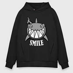 Мужское худи оверсайз Shark Smile