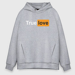 Мужское худи оверсайз True Love