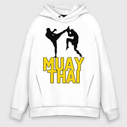 Мужское худи оверсайз Muay Thai