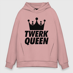 Мужское худи оверсайз Twerk Queen