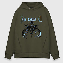 Мужское худи оверсайз Ice Takes All