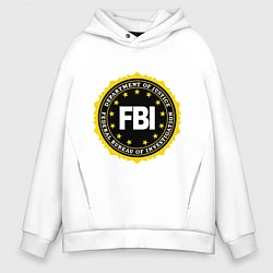 Мужское худи оверсайз FBI Departament
