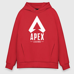 Толстовка оверсайз мужская Apex Legends цвета красный — фото 1
