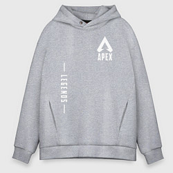 Толстовка оверсайз мужская Apex Legends Gamer, цвет: меланж
