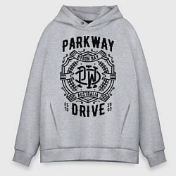 Мужское худи оверсайз Parkway Drive: Australia