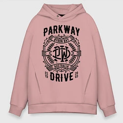 Мужское худи оверсайз Parkway Drive: Australia