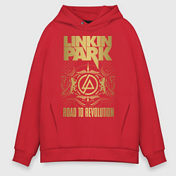 Мужское худи оверсайз Linkin Park: Road to Revolution