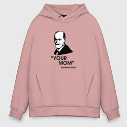 Мужское худи оверсайз Your Mom