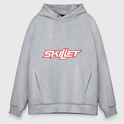 Толстовка оверсайз мужская Skillet, цвет: меланж