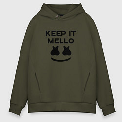 Мужское худи оверсайз Keep it Mello