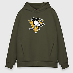Мужское худи оверсайз Pittsburgh Penguins: Evgeni Malkin