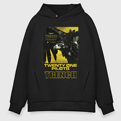 Мужское худи оверсайз TOP: TRENCH