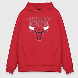 Мужское худи оверсайз CHICAGO BULLS