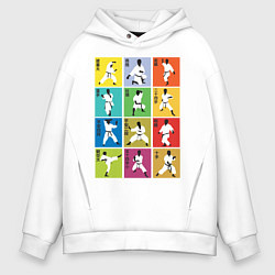 Мужское худи оверсайз Karate Position