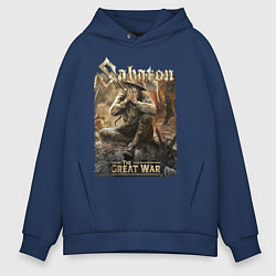 Мужское худи оверсайз Sabaton - The great war