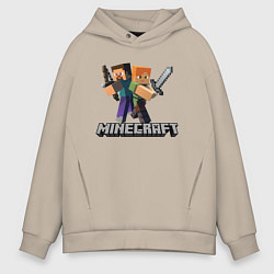 Мужское худи оверсайз MINECRAFT