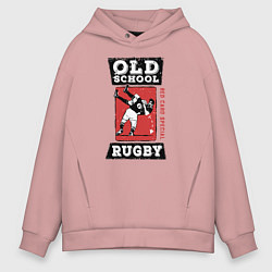 Мужское худи оверсайз Old School Rugby