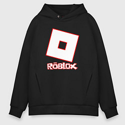 Толстовка оверсайз мужская ROBLOX, цвет: черный