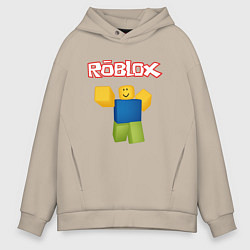 Толстовка оверсайз мужская ROBLOX, цвет: миндальный