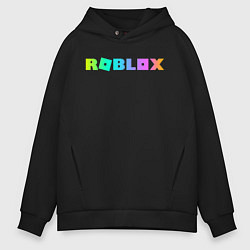 Толстовка оверсайз мужская ROBLOX, цвет: черный