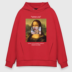 Мужское худи оверсайз Mona Lisa