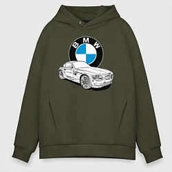 Мужское худи оверсайз BMW