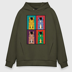 Мужское худи оверсайз BoJack Horseman
