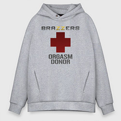 Мужское худи оверсайз Brazzers orgasm donor