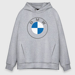 Мужское худи оверсайз BMW LOGO 2020